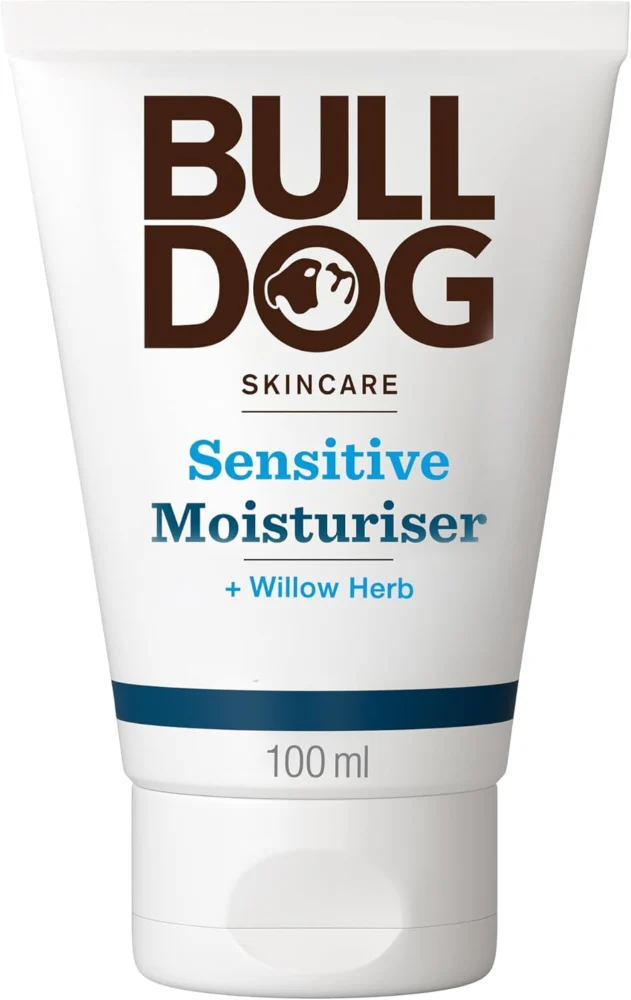 Sensitive skin face moisturiser for men with glycerin, 100 ml