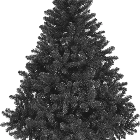 Slim bushy Christmas tree, 550 pine tips, metal stand, storage bag