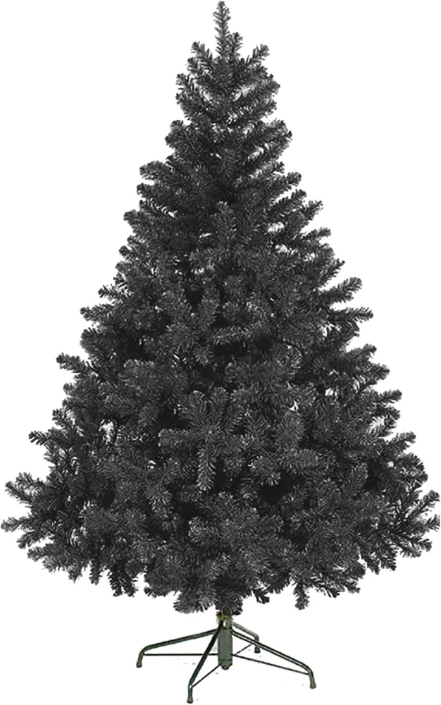 Slim bushy Christmas tree, 550 pine tips, metal stand, storage bag