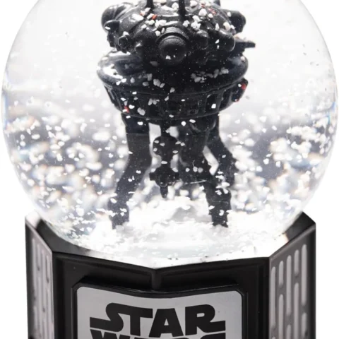 Star Wars Imperial Probe Droid snow globe, glass and resin