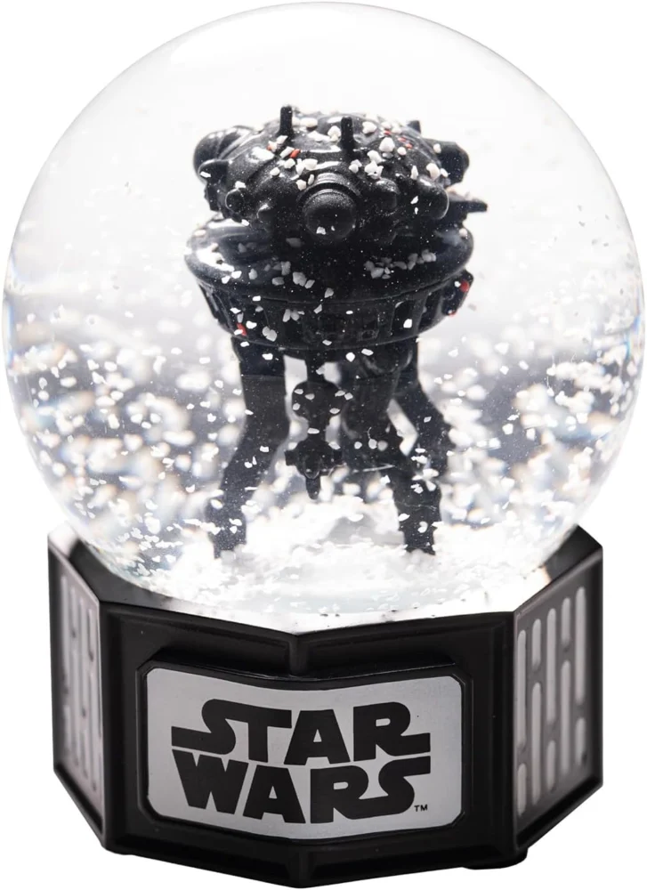 Star Wars Imperial Probe Droid snow globe, glass and resin
