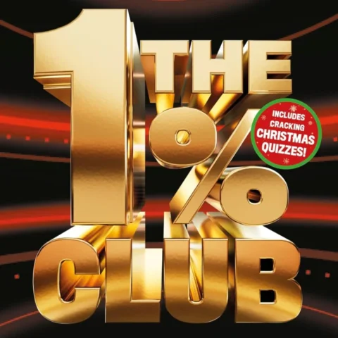 The 1% Club Book 2 quiz book from the TV show, 336 pages