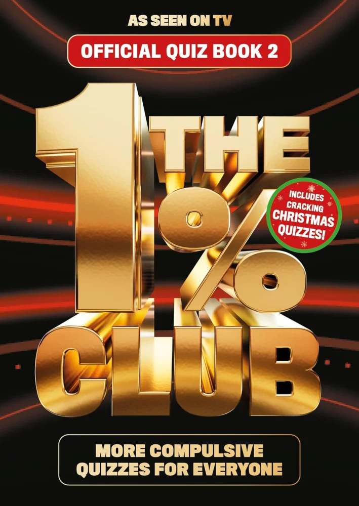 The 1% Club Book 2 quiz book from the TV show, 336 pages