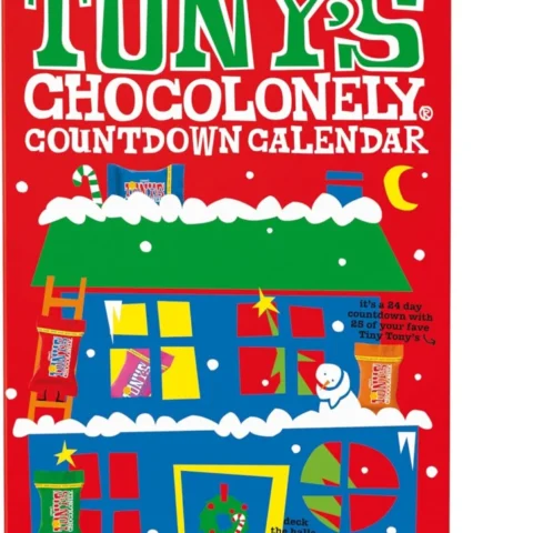 Tony’s Chocolonely big advent calendar, 25 chocolates, 225 g