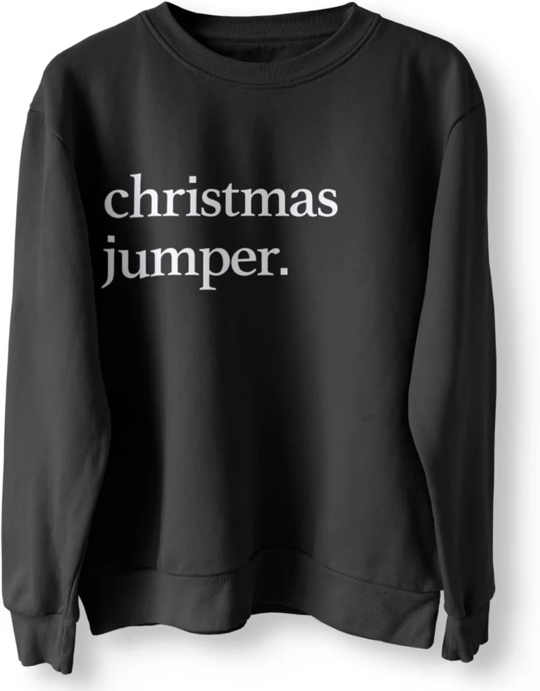 Unisex flashing family Christmas jumper in an ugly style
