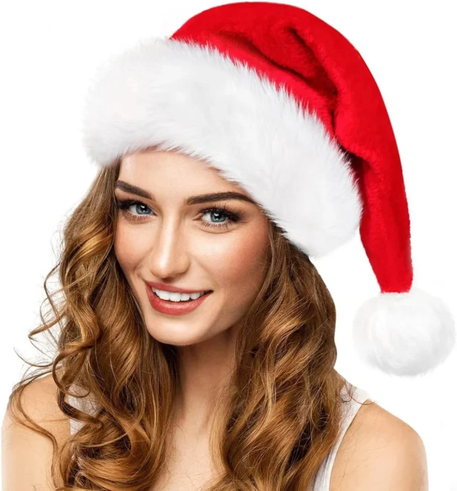 Unisex Santa hat for adults, kids and babies, boys and girls