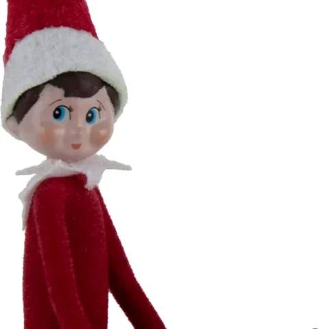 World’s Smallest Elf on the Shelf, boy light, 4 in (10 cm) elf set