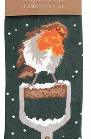 Wrendale Designs men’s Christmas socks for the festive season